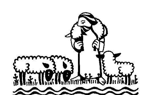 clipart jesus and the lost sheep - photo #9